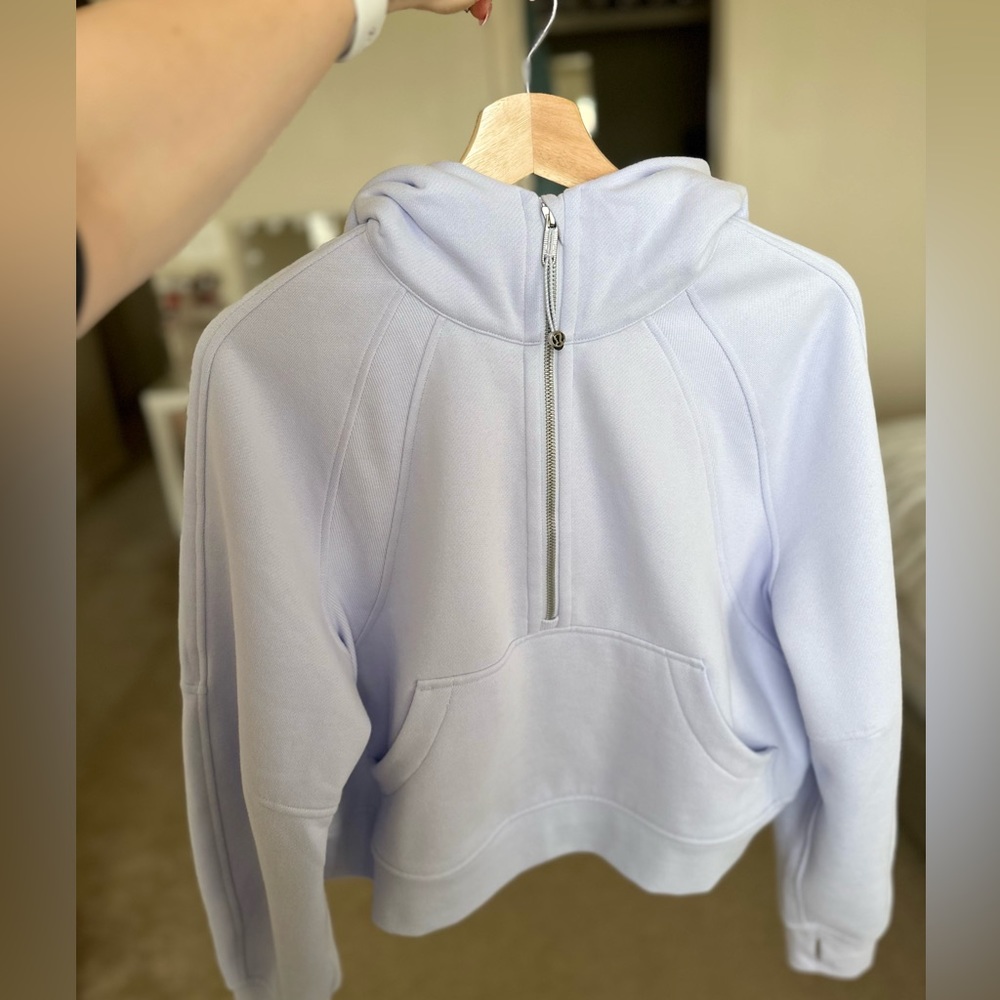 Lululemon Scuba Half Zip Blissful Blue XS/S
